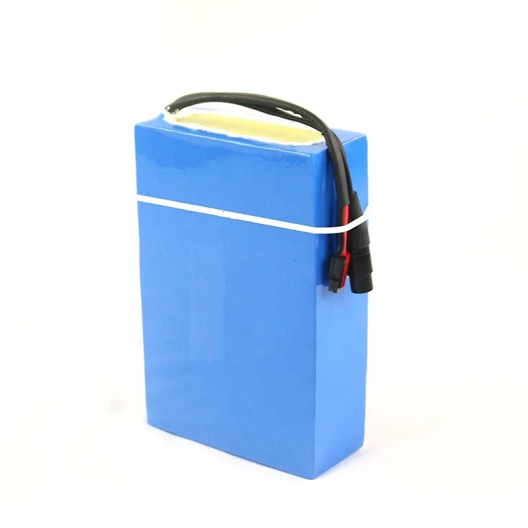 customized waterpoof pvc rechargeable 24v 12ah 10ah 15ah 18650 lithium ion battery pack with 2A charger