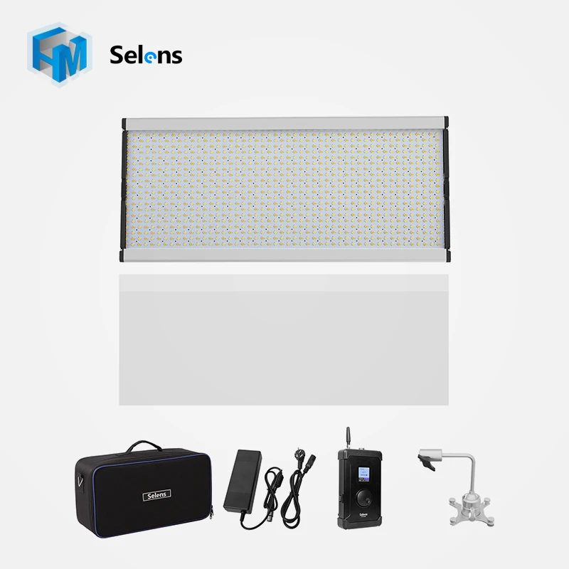 Selens GE-1000 LED Light 3000K~5600K stepless dimming For Photography Video Wedding Camera Camcorder DV