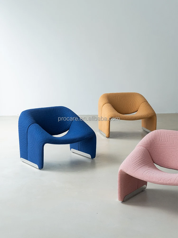 factory wholesale modern design simple smile occasional leisure sofa Crab chair