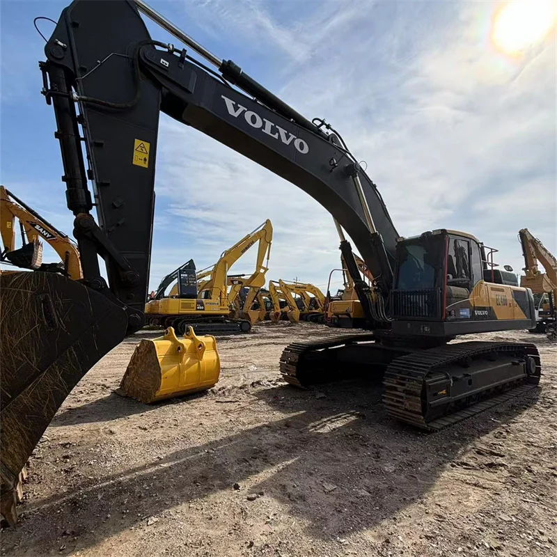 Лидер продаж гусеничный экскаватор Volvo EC480 высокое качество 100% готовность хорошее состояние низкая цена двигатель Caterpillar Komatsu
