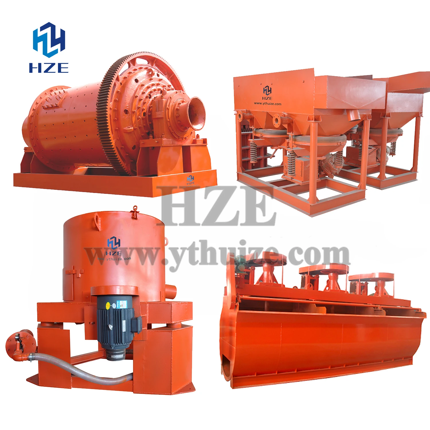 
Alluvial / Placer / Hard Rock Processing Gold Mining Equipment 