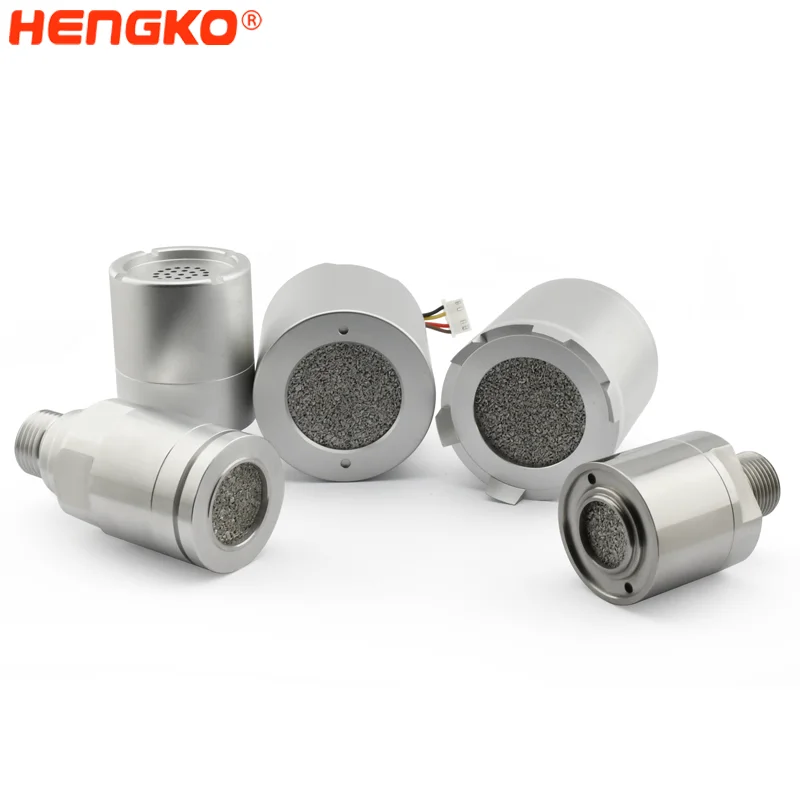 HENGKO Food Grade SS 316L Sintered Powder Porous Filter Disc For Gas Sensor Filter Housing