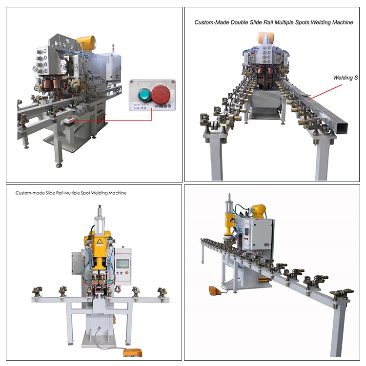 Multi-thickness Workpiece MF Robotic Gun Spot Welding Machine For Automobile Manufacturing