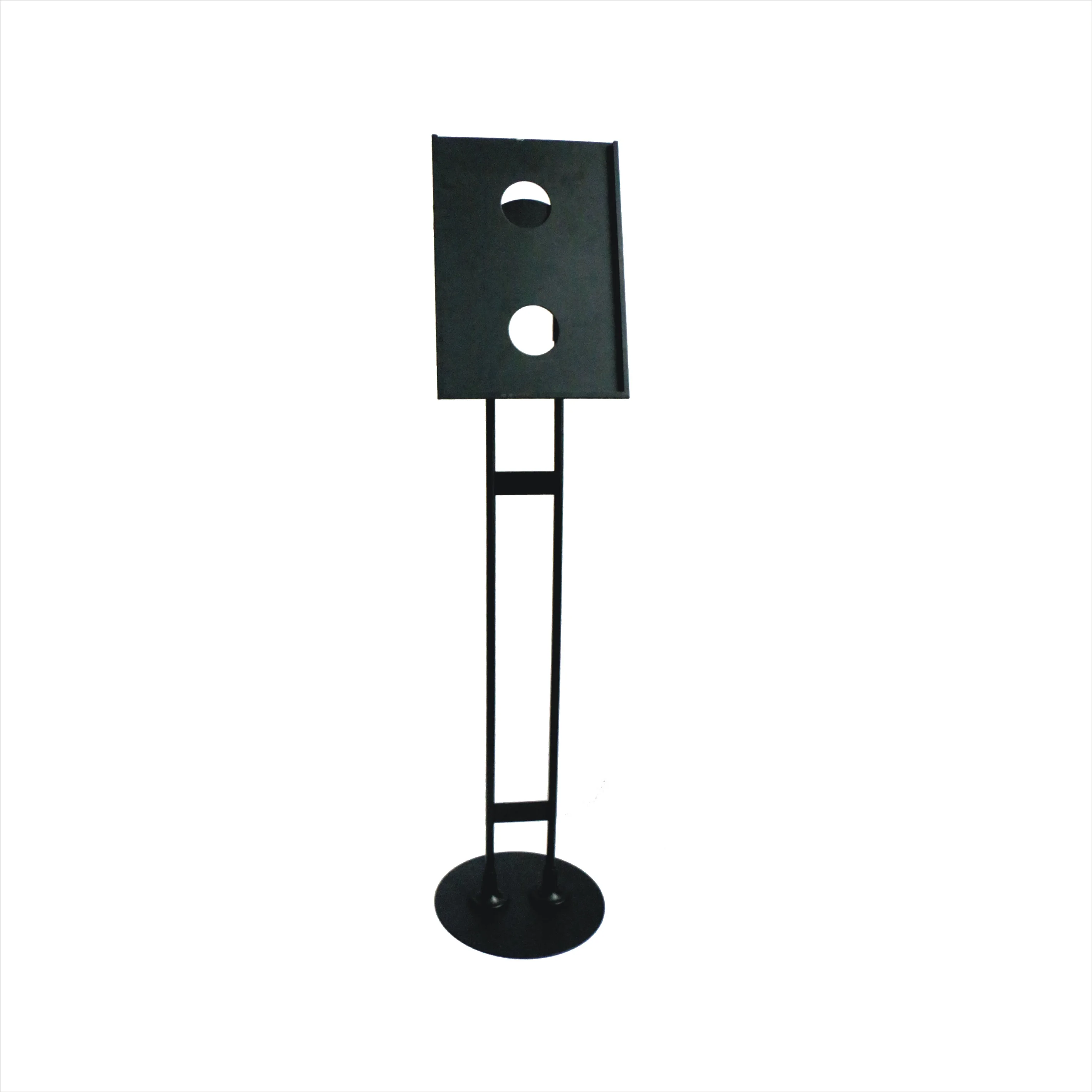 Metal Iron Rotatable Board Floor Standing  Poster Frame Display Stands Holders for Shopping Mall