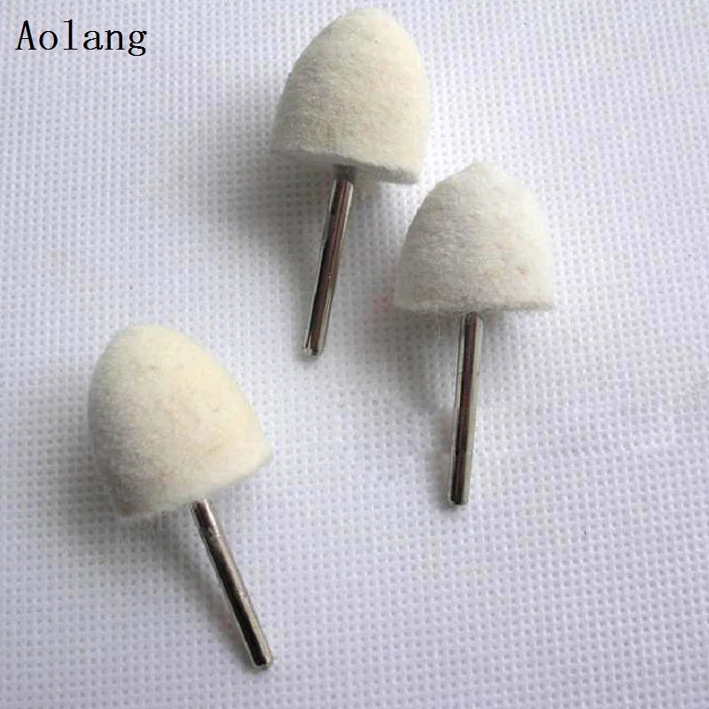 Wholesale Custom Pure Abrasive Tool 100%Wool Felt Polishing Grinding Head felt wool mini grinding head