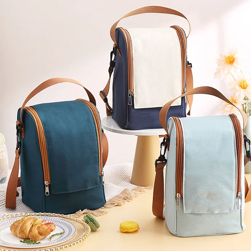 Lunch Bag For Women Men Reusable Insulated Lunch Tote Bag Leakproof Thermal Cooler Sack Food Should bags For Travel Work School