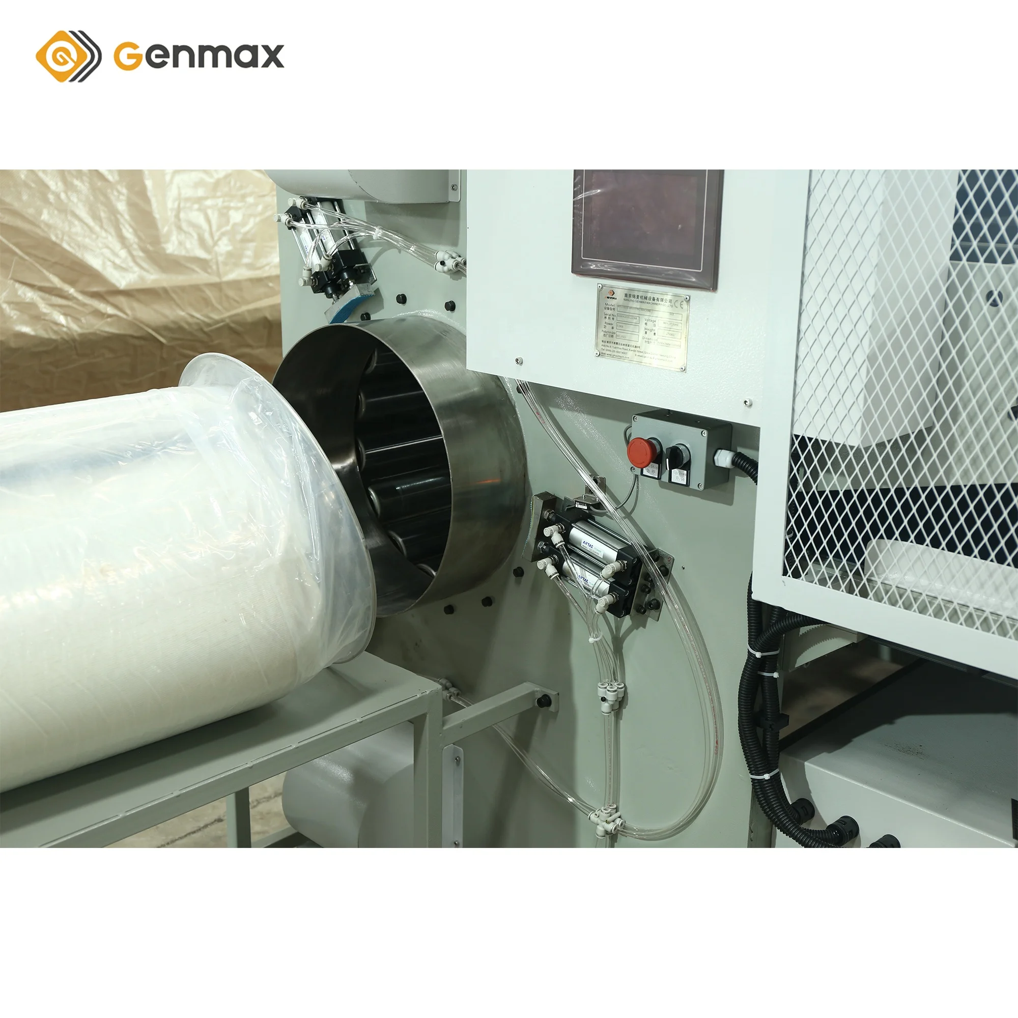 Roll Pack MachineMattress Memory Foam Wrapping Machine For Foam Mattress Packing Mattress Machine