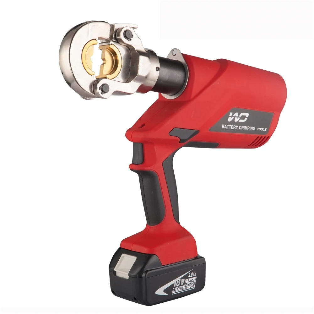 Dorma EC 300 Battery Operated Hydraulic Crimping Tool Set 16-300mm2 Wire Lug Terminal Crimping Tool