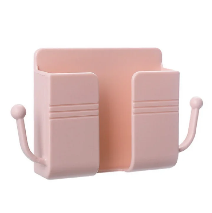 2024 Wall Charger Hook Mobile Charging Port Remote Control Wall Cell Phone Holder Universal