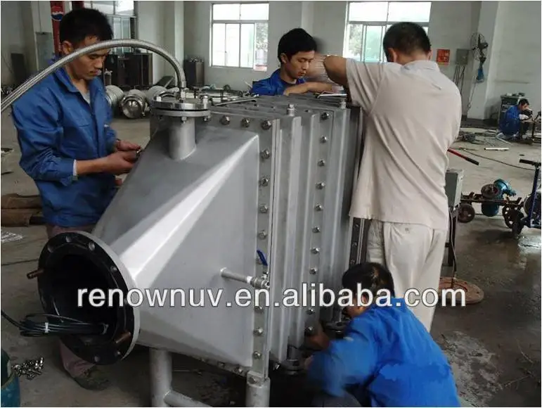 1.2kw Medium Pressure UV Water Sterilizer for swimming pool water sterilizing and disinfection