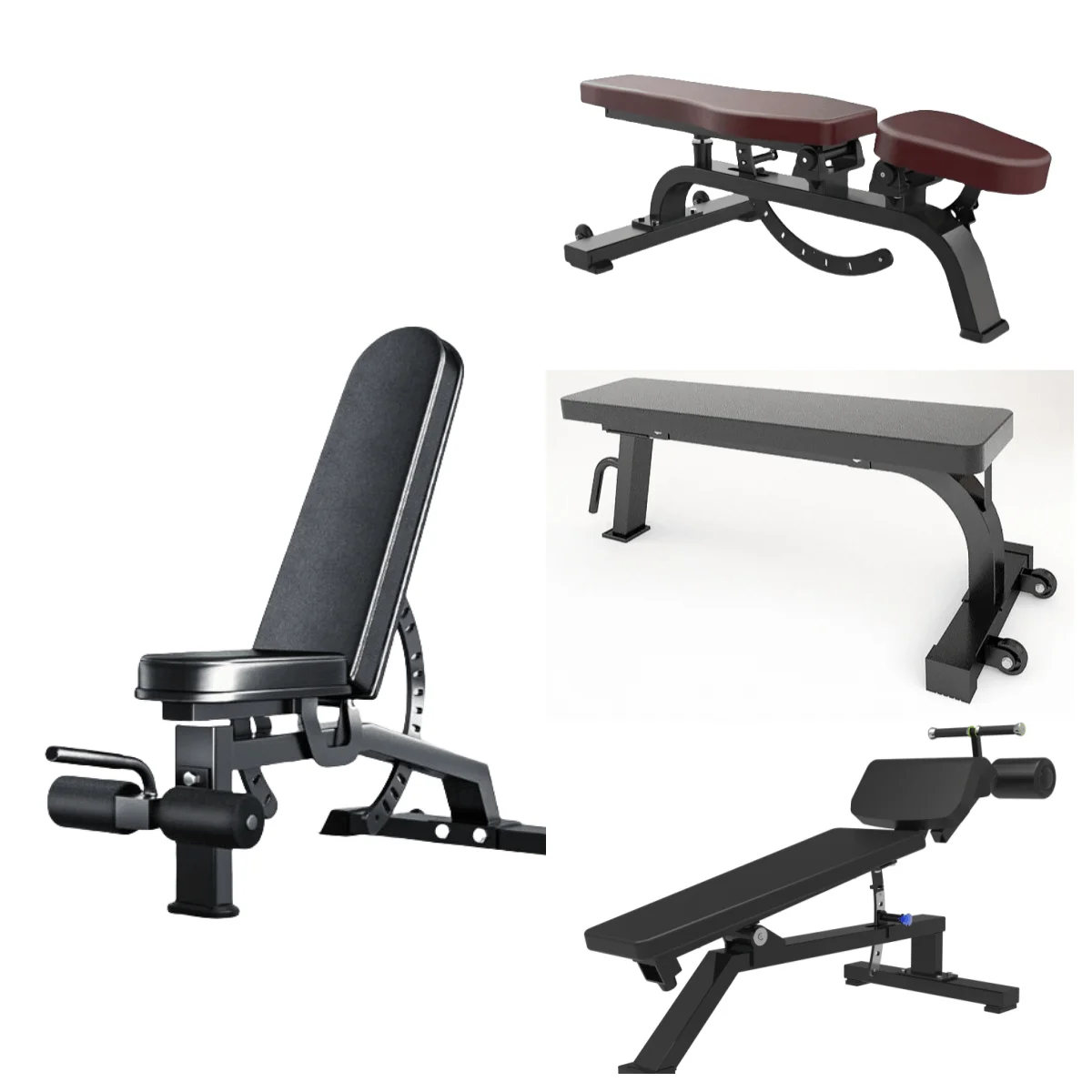 Professional Gym Equipment Heavy-Duty Adjustable Dumbbell Bench Enhance Strength Training Performance