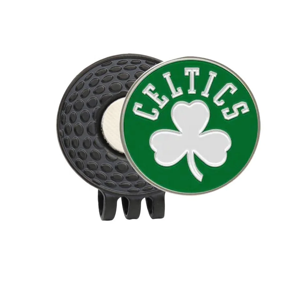 Hot Selling Golf Ball Marker Hat Clip Blank Round Shaped Standard Hat Clips Golf Ball Marker Holder