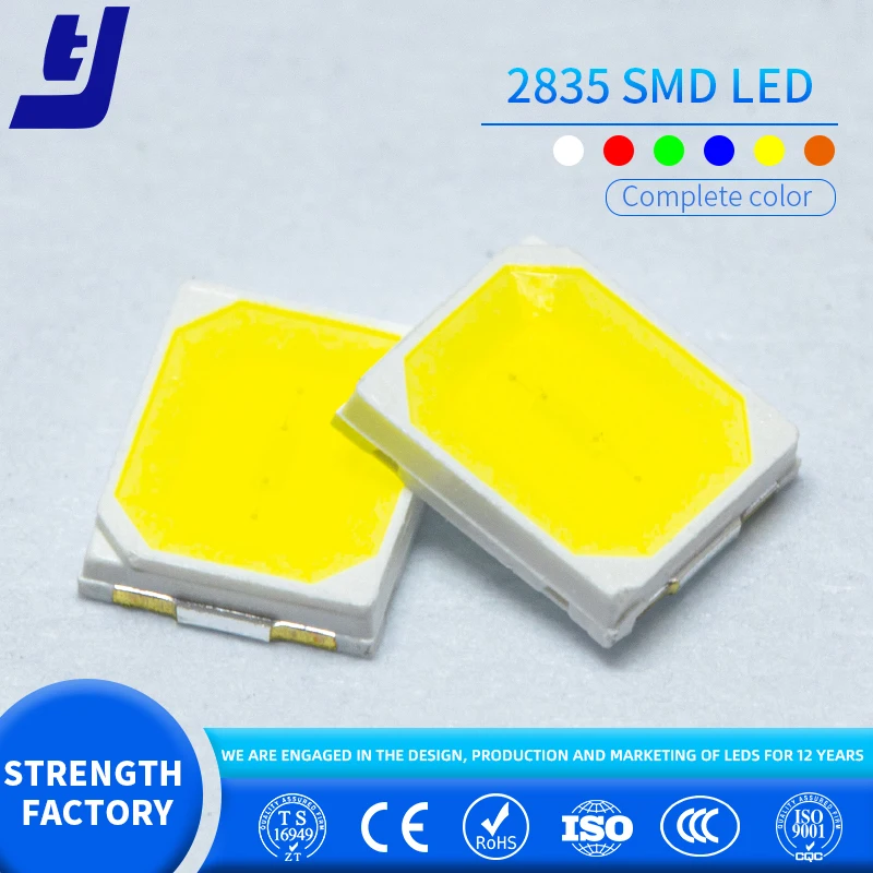 China Led chip Dual Color 0.5w SMD led 2835 module 2835 strip smd led