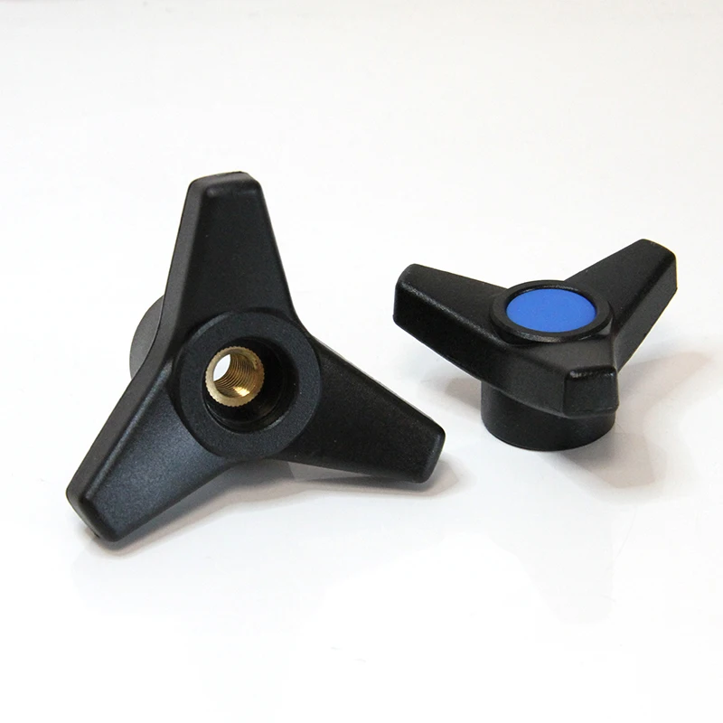 factory straight supply  nylon triangle arrow cabinet handle industrial plastic switch knob