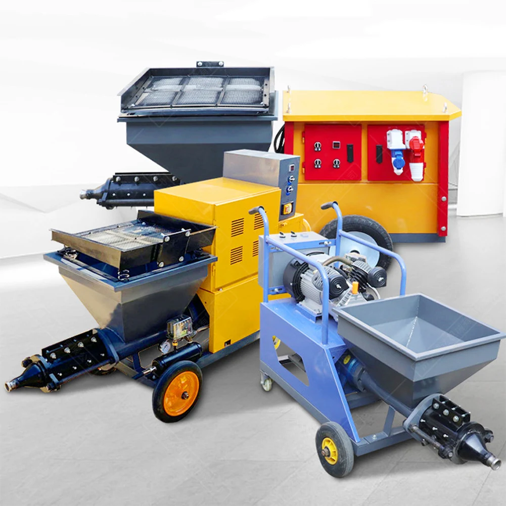 Automatic Concrete Screed Cheng Gong Render Sale Cement Mortar Grouting Spray Equipment Machine