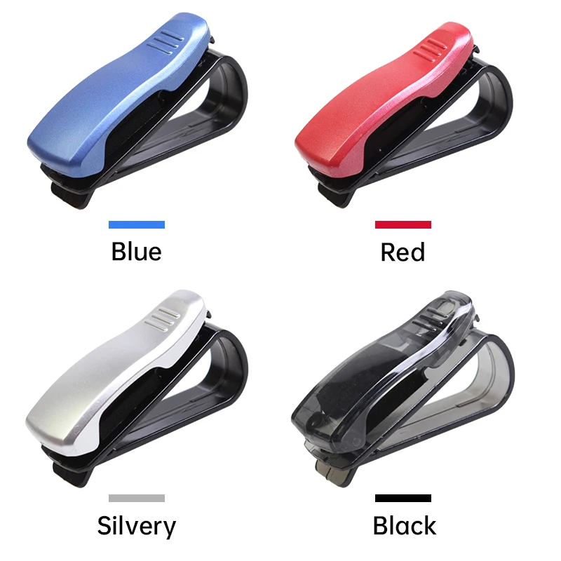promotional sunglasses organizer car glasses holder clip for cars sun visor clip on