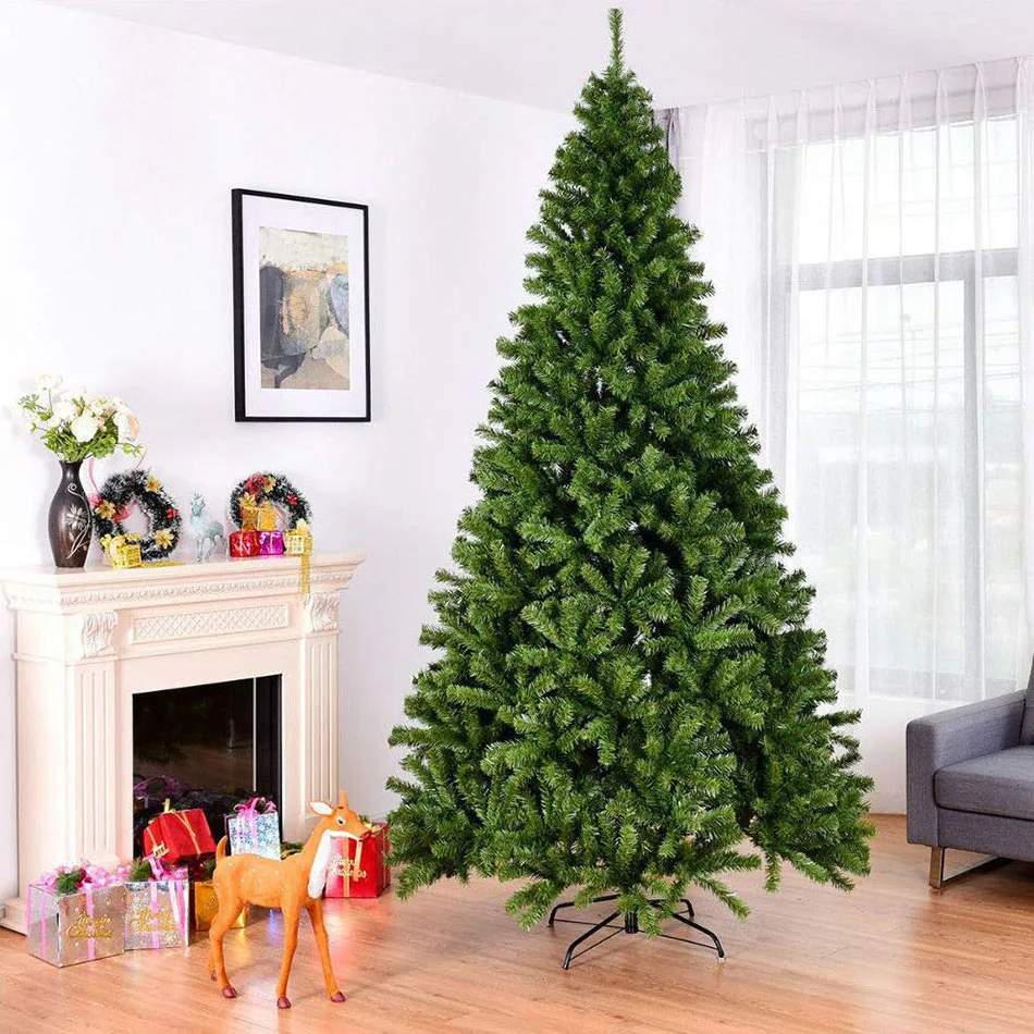 China Manufacturer Wholesale 30cm to 300cm Yiwu plastic cheap PVC artificial christmas tree