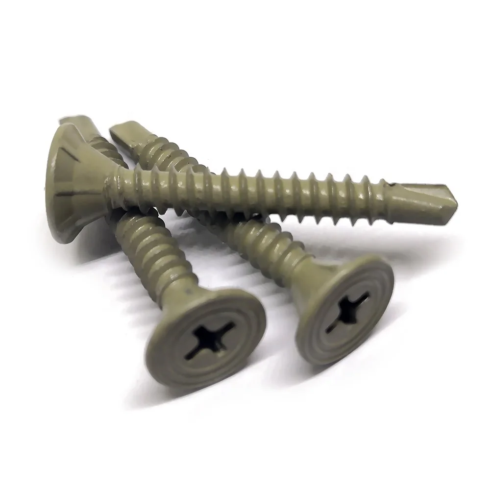 Ruspert Dacromet Finished Flat Head Self Drilling Screw for