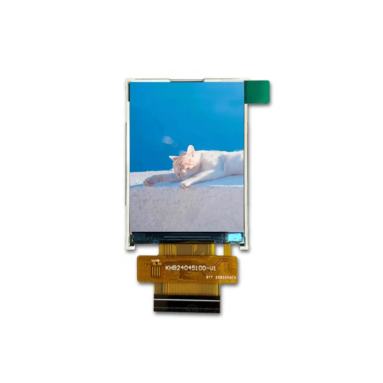 
2.4 inch lcd display TFT 240*320 TN 45PIN FPC 18bit RGB/CPU interfacefor 1000nits industrial display for medical display 