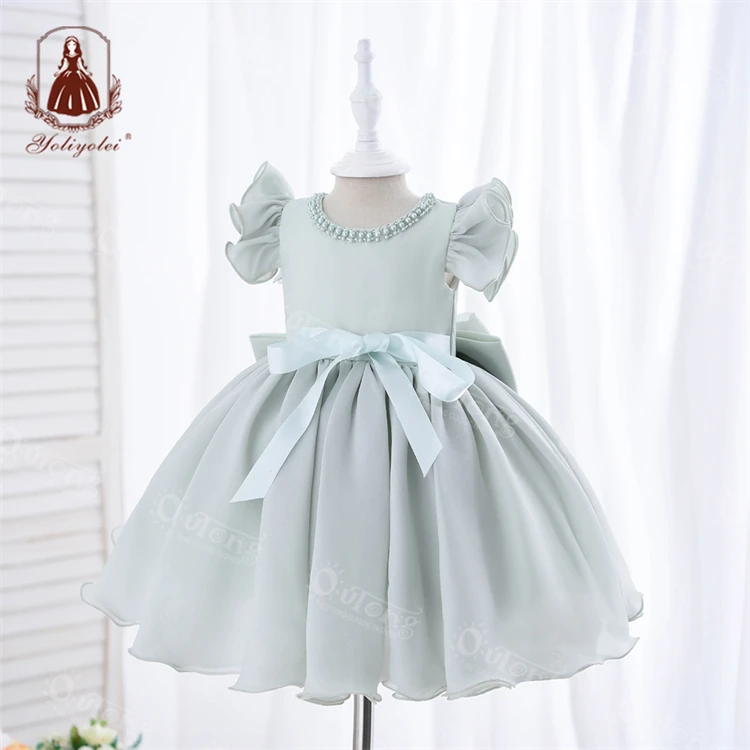 Outong Yoliyolei Wholesale Girls, Casual Dress 16 anni bambini vestito bianco bambino estate bambino matrimonio bambini Dresses/