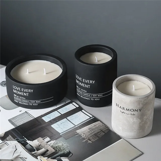 2024 разная пустая банка для бетонных свечей