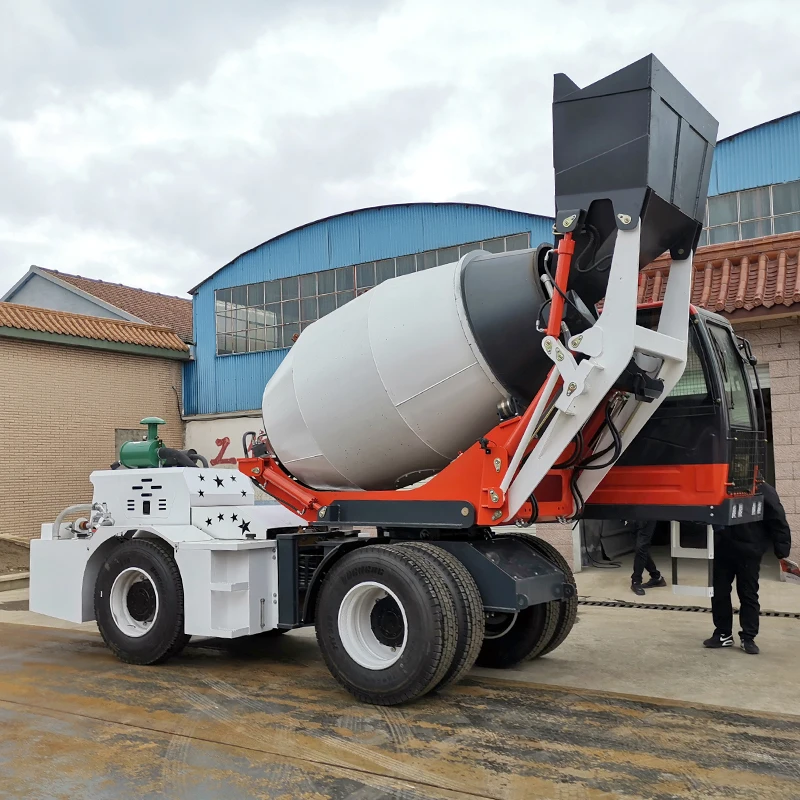 Free Shipping Smart Operation Self Loading Mixer Concrete Truck Price Mexico List Price For Sale