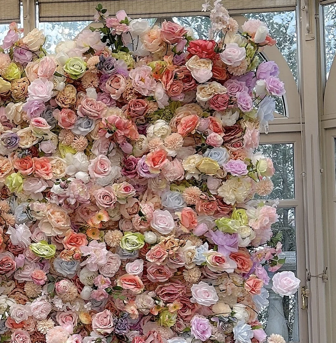 New Arrivals Table Centerpiece White Rose Flowers Decoration Wedding Artificial Flower Ball For Wholesale