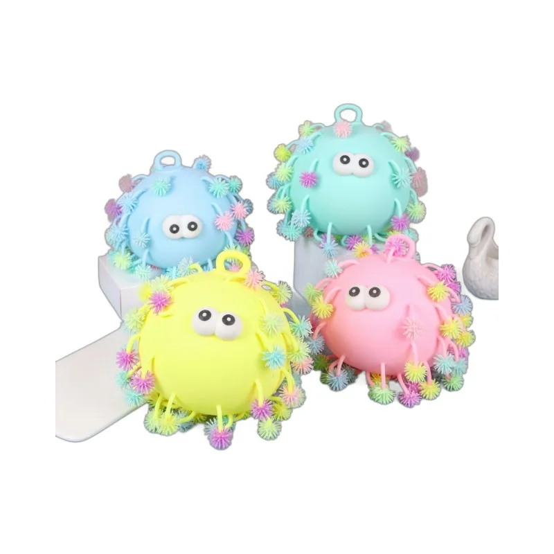 Wholesale New Design 22cm TPR stress ball Toys for Kids Unisex Big Eye Tongue Popping Toy Factory Direct Sale for Birthday Gifts