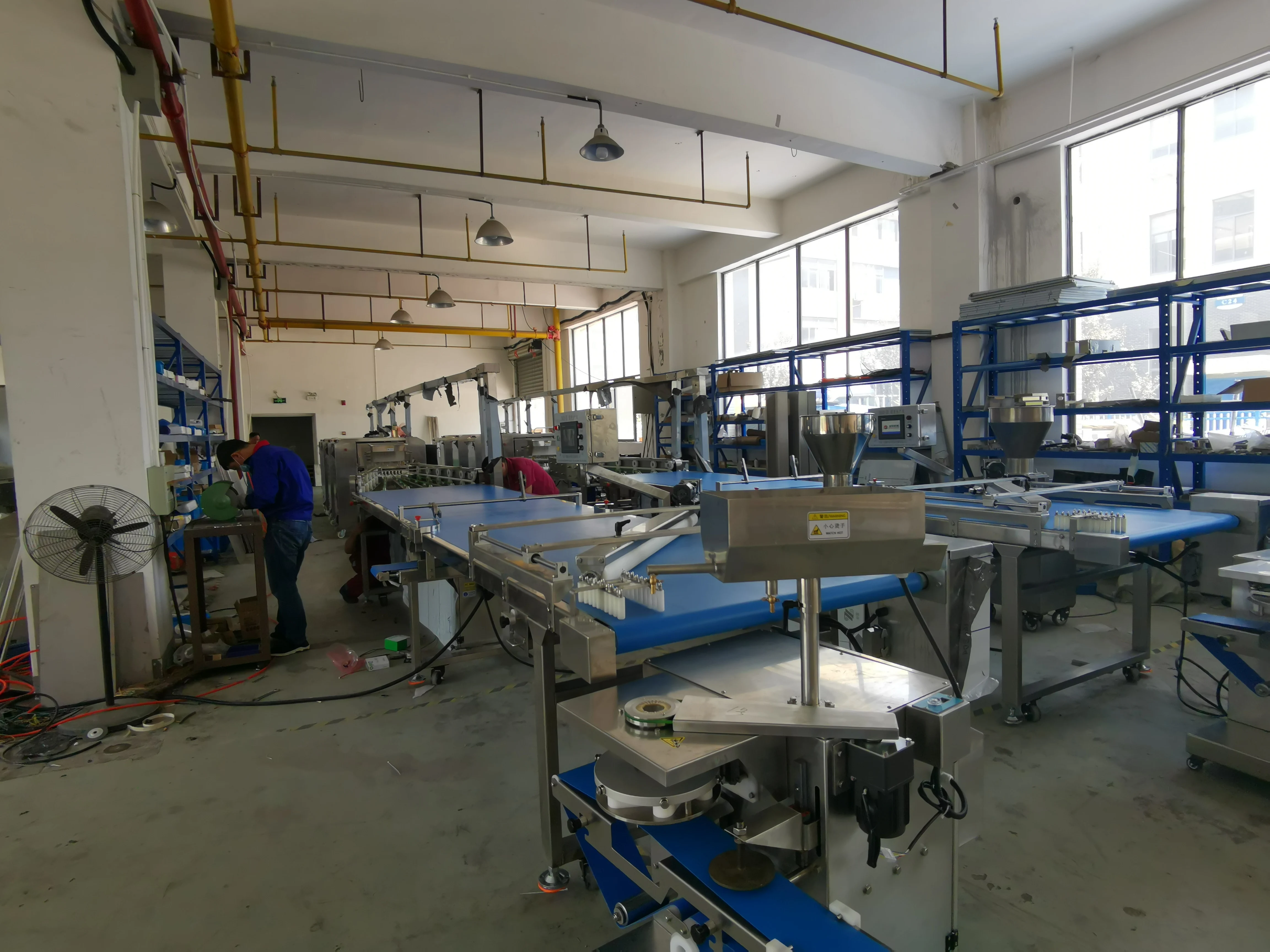 Hot Sale Roti Lachha Paratha Making Machine Layered Parotta Production Line