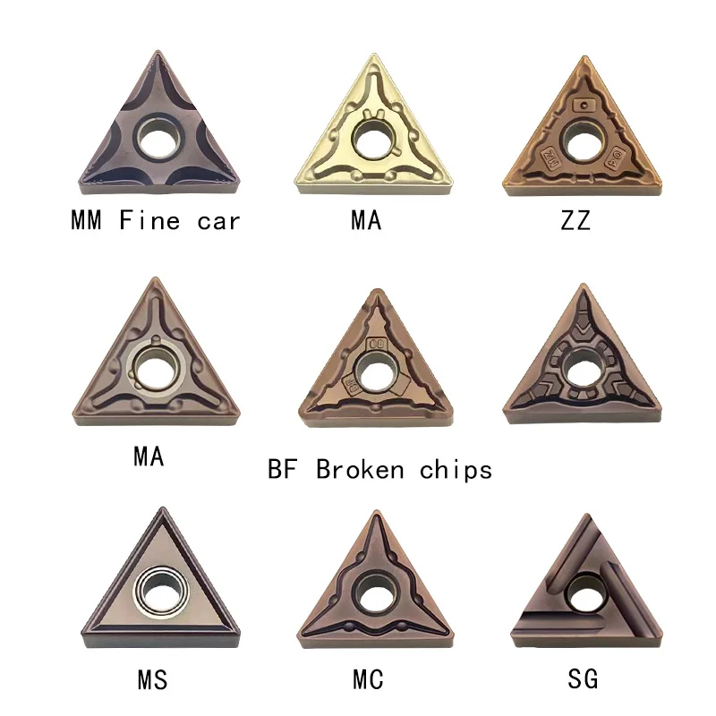 High Quality TNMG160404 CNC Lathe Cutting Tools Carbide Cemented Carbide CVD Coated Stainless Steel Triangle Direct Manufacturer