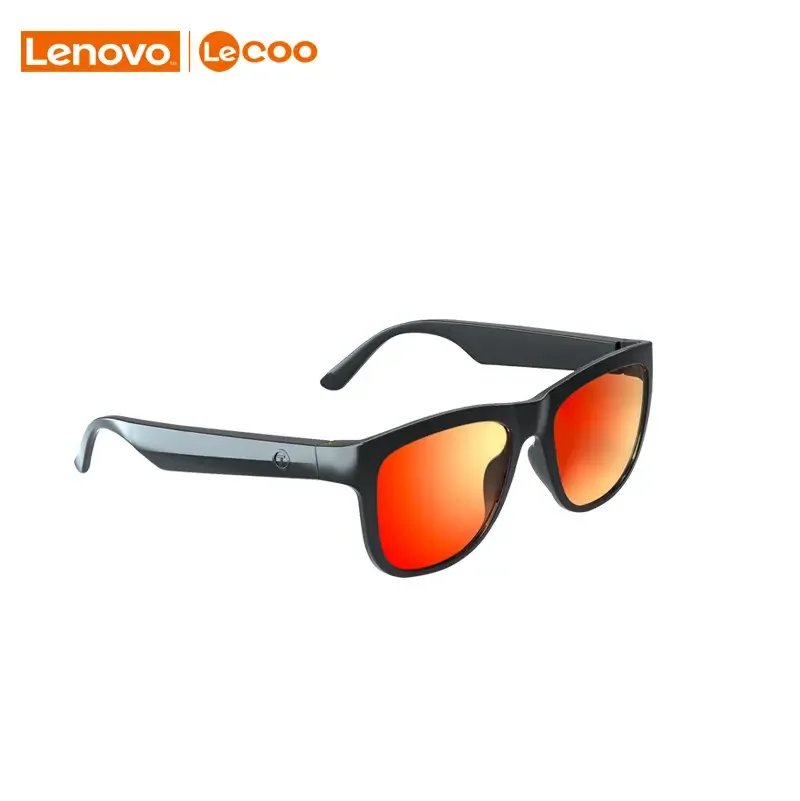 Lenovo Lecoo C8 smart Wireless  Unisex Polarized Sunglasses Bone Conduction Headphones Audio Headsets Smart Audio Music Glasses