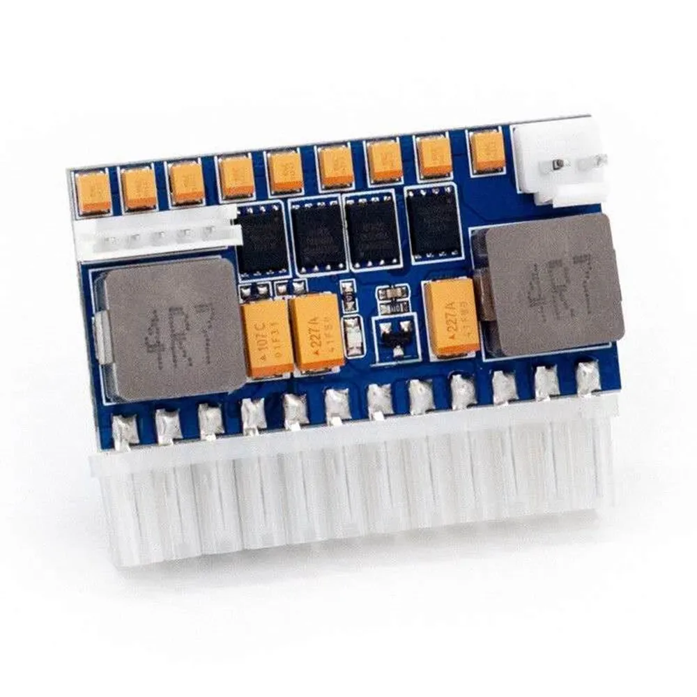 
 Mini ITX DC-ATX DC ATX 24Pin источник питания 250 Вт 12 В блок питания PICO  