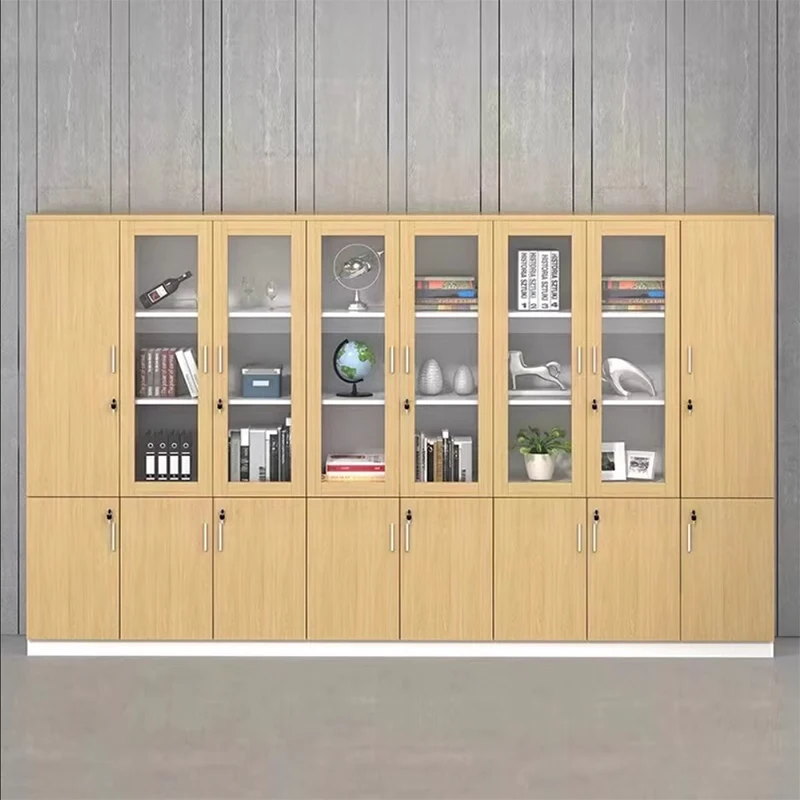 Современный дизайн офисный шкаф для документов OEM MFC Меламиновый деревянный шкаф для хранения документов для офисного дома школьного использования