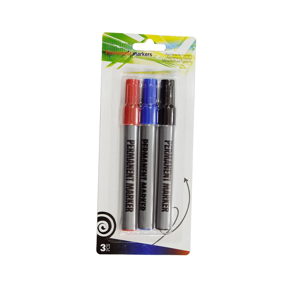 Stationery Wholesale Blacks Fabric Custom Logo Nib Non Toxic Pen For School Permanent Marker