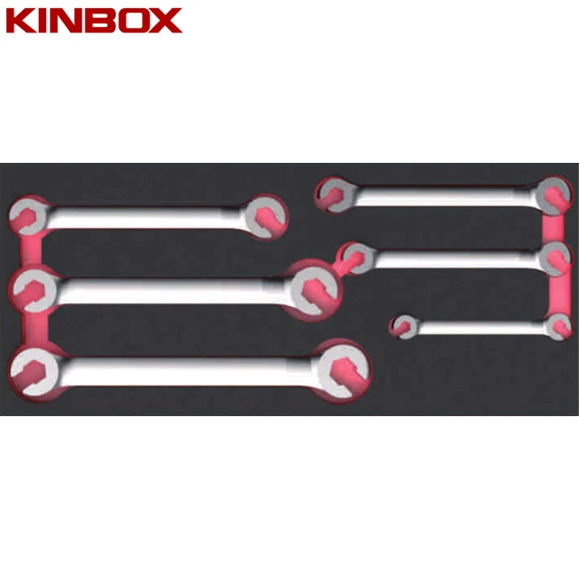 Kinbox Professional Hand Tool Set Item TF01M121 Flare Nut Wrench set