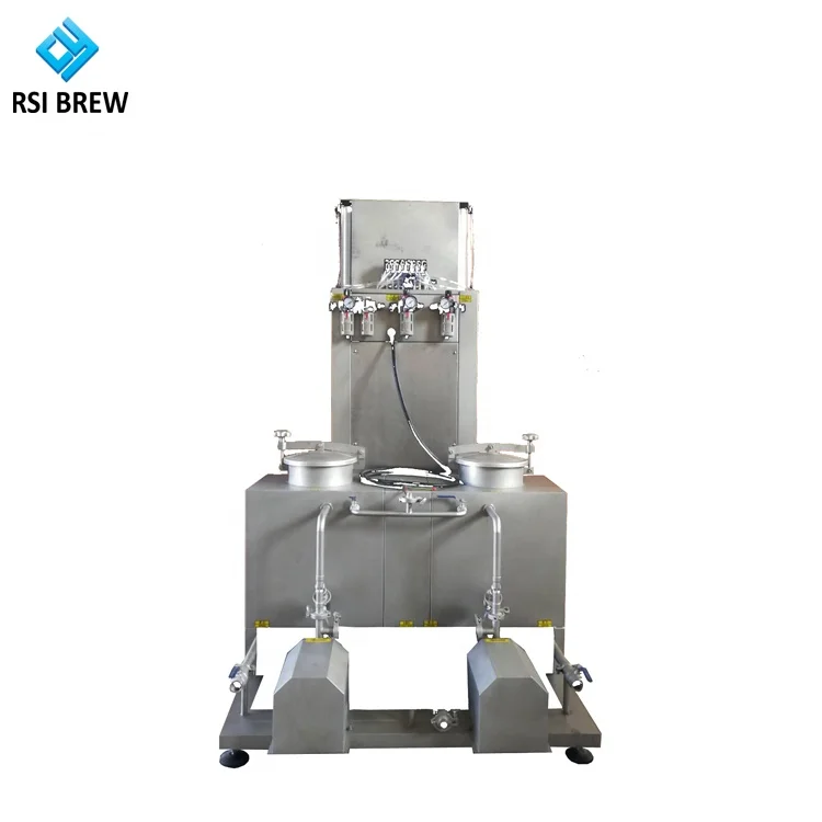 С высоким качеством с двумя головками автоматический розлив пива стиральная машина и машина для валяния оборудование