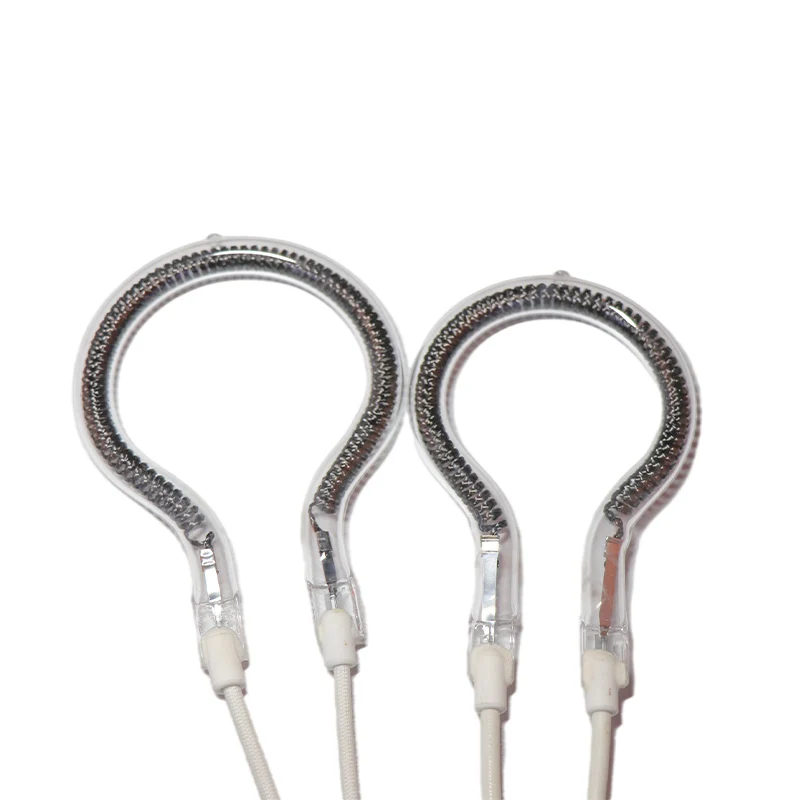 Customize Infrared Quartz Heating Tube straight Circular spiral shapes 220V