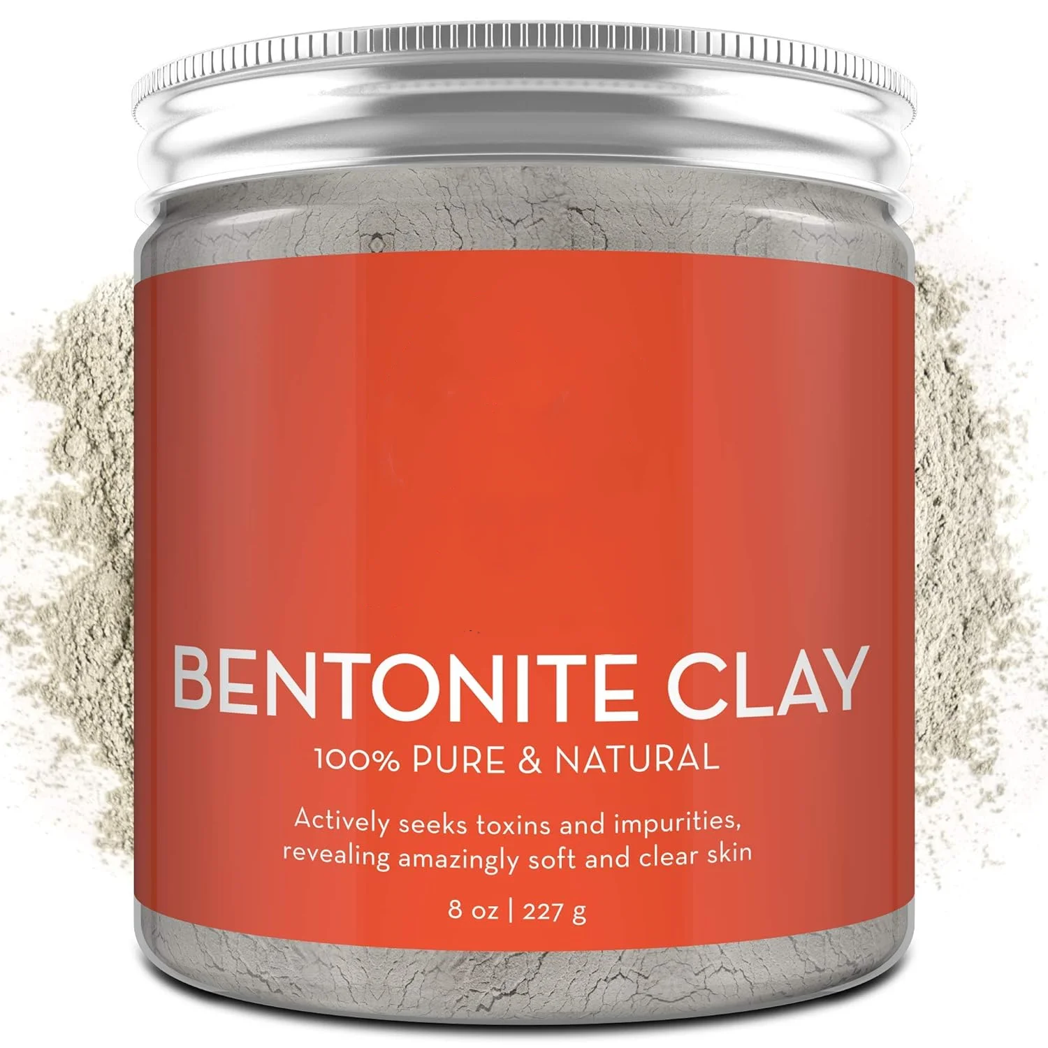 Clay Powder for DIY Detox Body  Face Mask Pure Healing Clay for Deep Pore Cleansing and Armpit Detox for Women