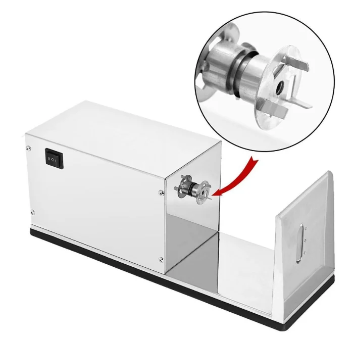 Manual Twist Potatoes Tower Slicer Chips Machine Spiral Spring Potato Twister Potato Cutter Cutting Machinery