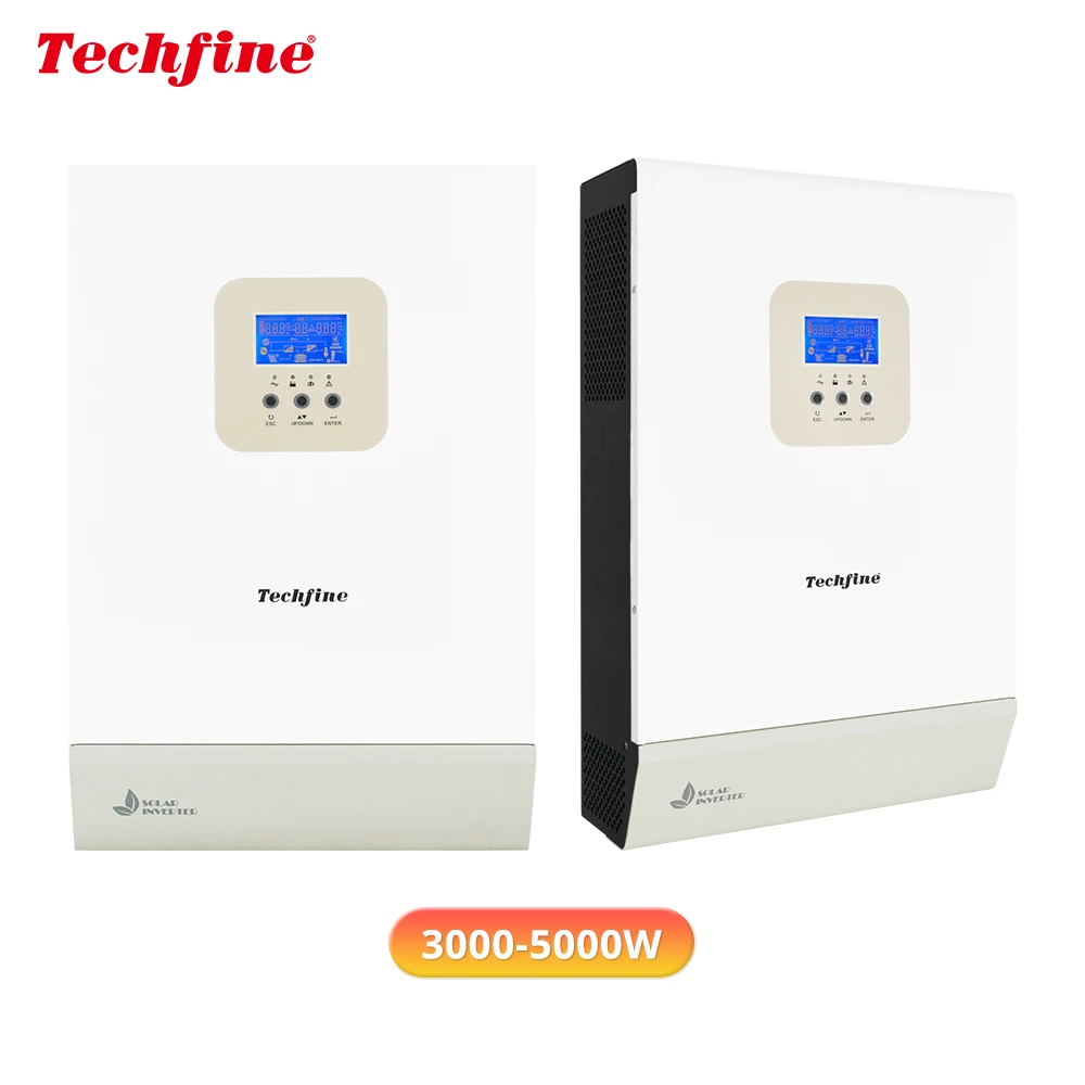 Оптовая продажа с завода Techfine высокочастотный инвертор солнечной панели 3 кВт 5 48 В 450 в для