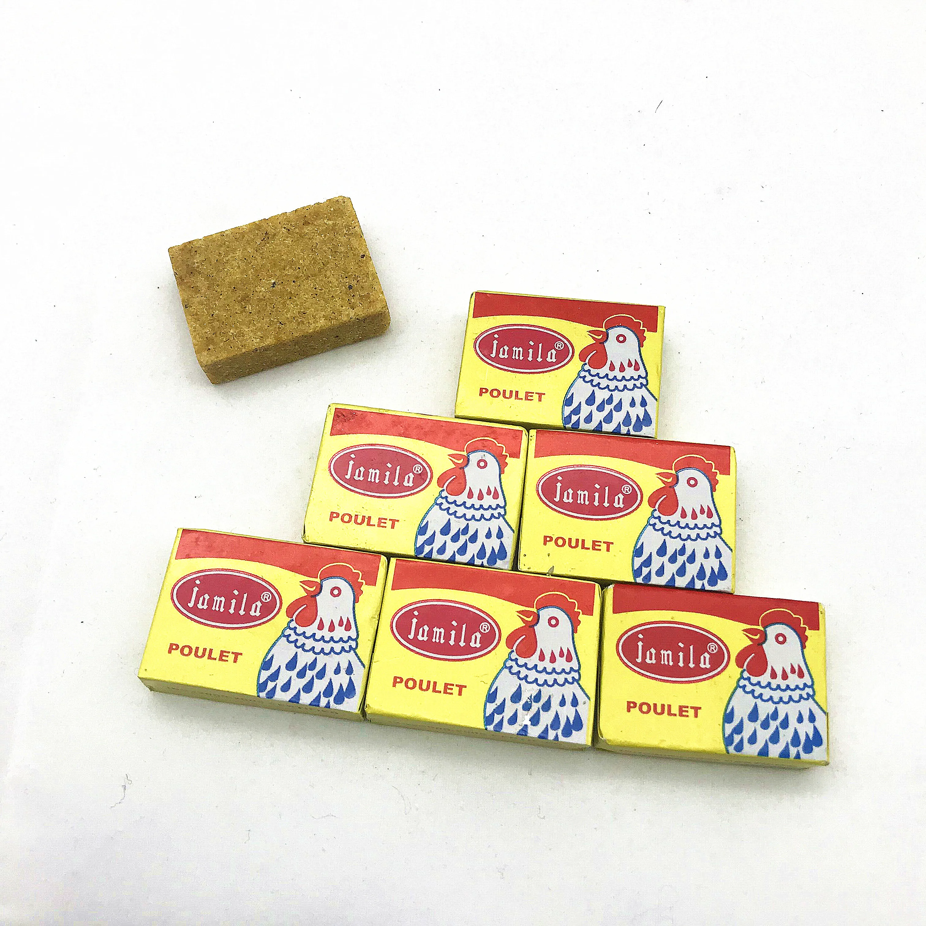 China Manufacture Spices Taste Mixed Seasonings 4G 10 Cube Chicken Powders For African Halal Muslim Food Cooking