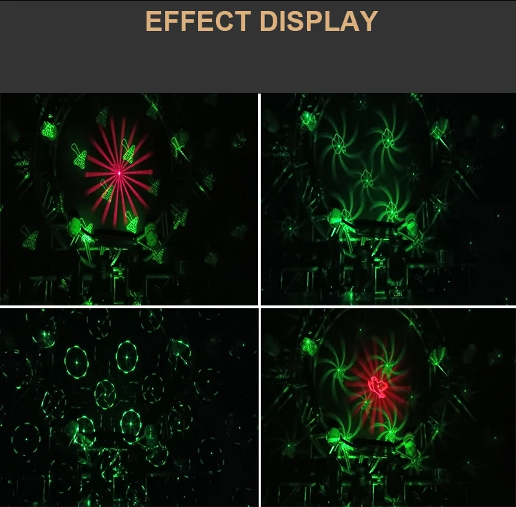 Explosive New Products Party Light Laser Stage Light Disco Double Hole Laser Light Effect For Danceroom Dj
