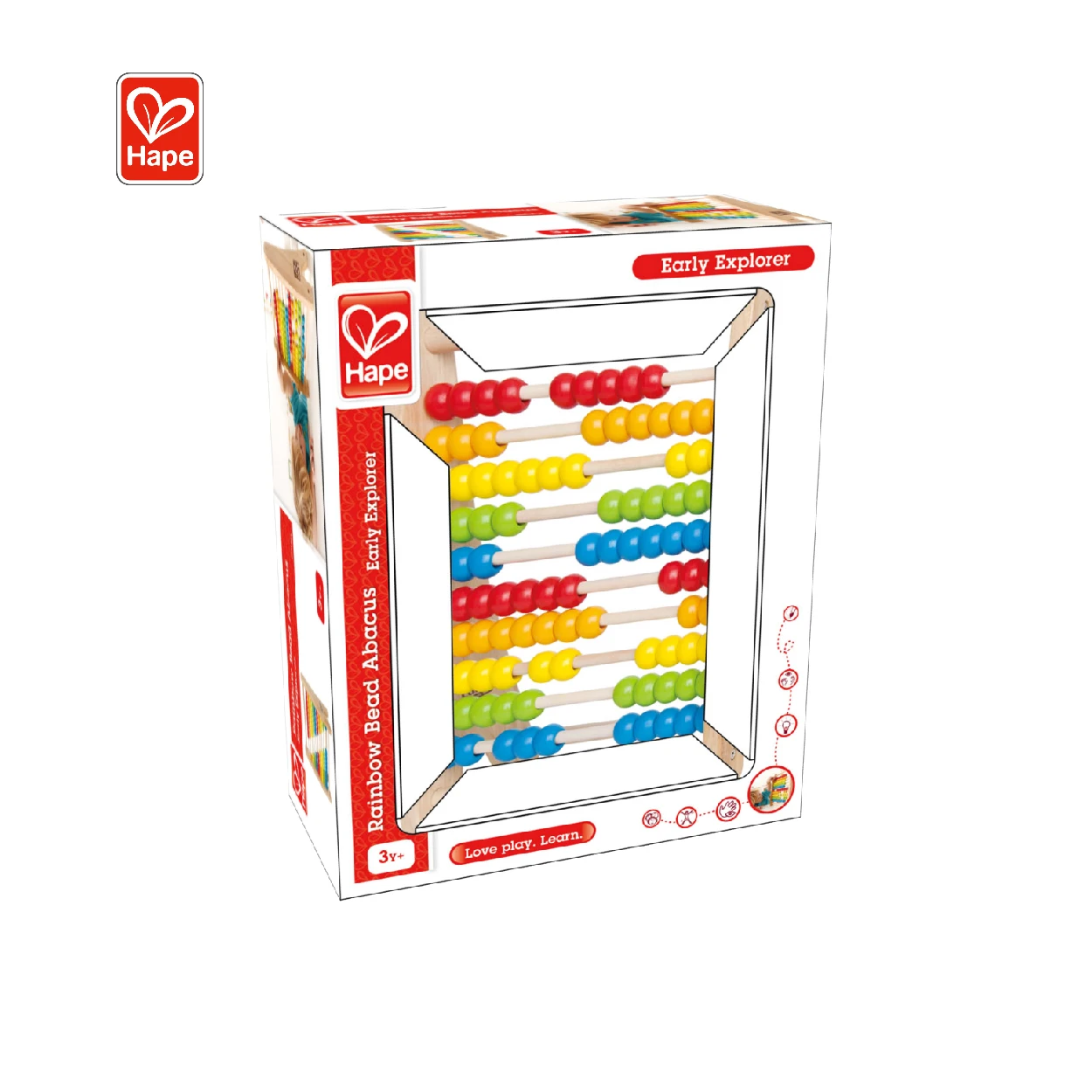 Лидер продаж, распродажа с завода, деревянные игрушки в абакусе, радужные деревянные абакусы, краска на водной основе, абакус соробан