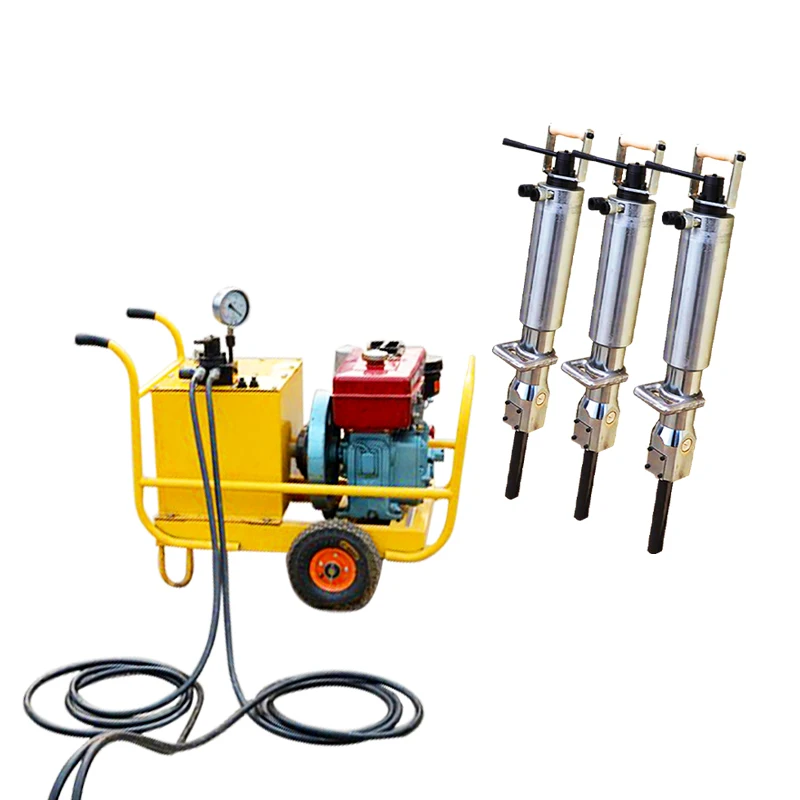 Factory hot sale hydraulic rock splitter hydraulic rock drill and splitter for sale