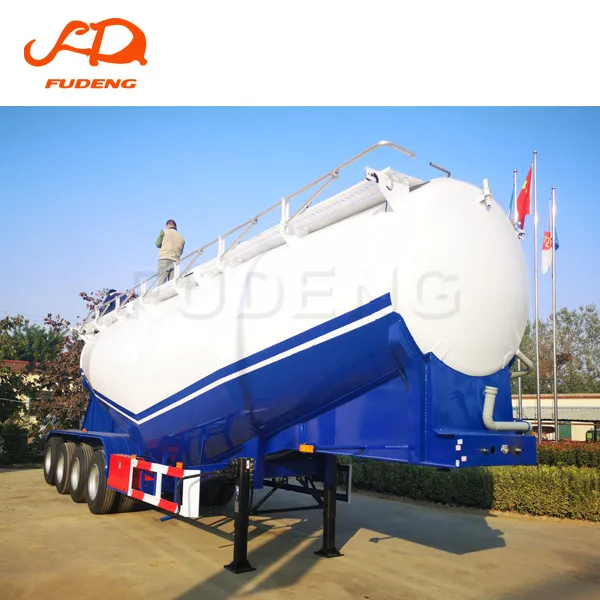 3 axle bulk cement tanker trailer 60 ton cement bulk carrier truck trailer tanker dry bulk cement powder trailer