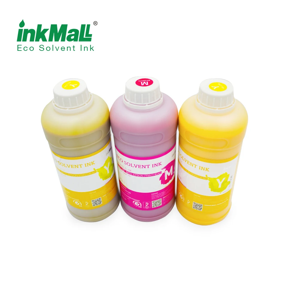 InkMall Best Ink Factory Wholesale Original Quality Eco Solvent Ink for Xuli Dx5 Eco Solvent Inkjet Printer