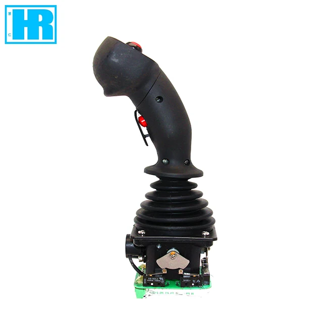 SJ100 joystick controller for operator controls on a wide range of off-highway vehicles, including cranes, loaders, excavators,