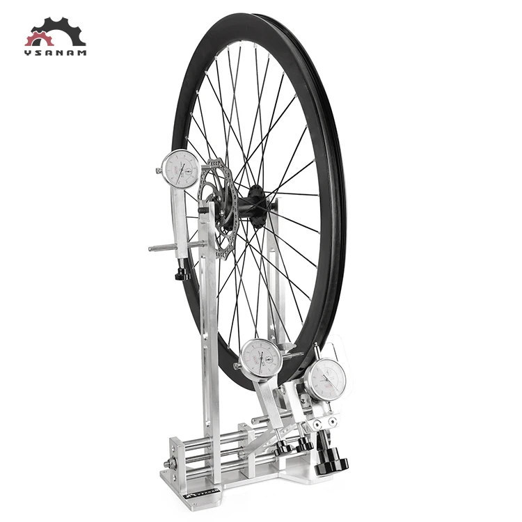 Mountain Bike Repair Tool With Barometer Professional Bicycle Wheel Trim Rack For Sale