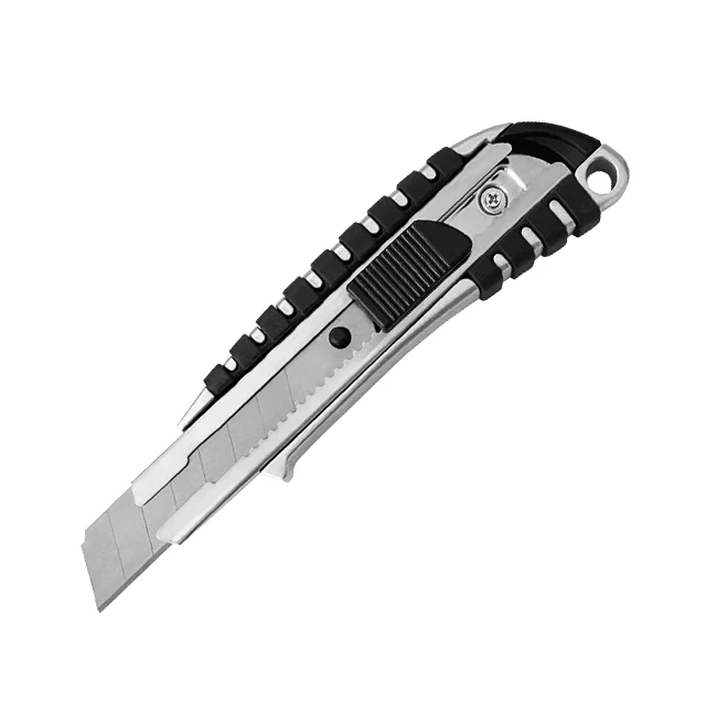  18mm blade tool heavy duty utility knife aluminium for