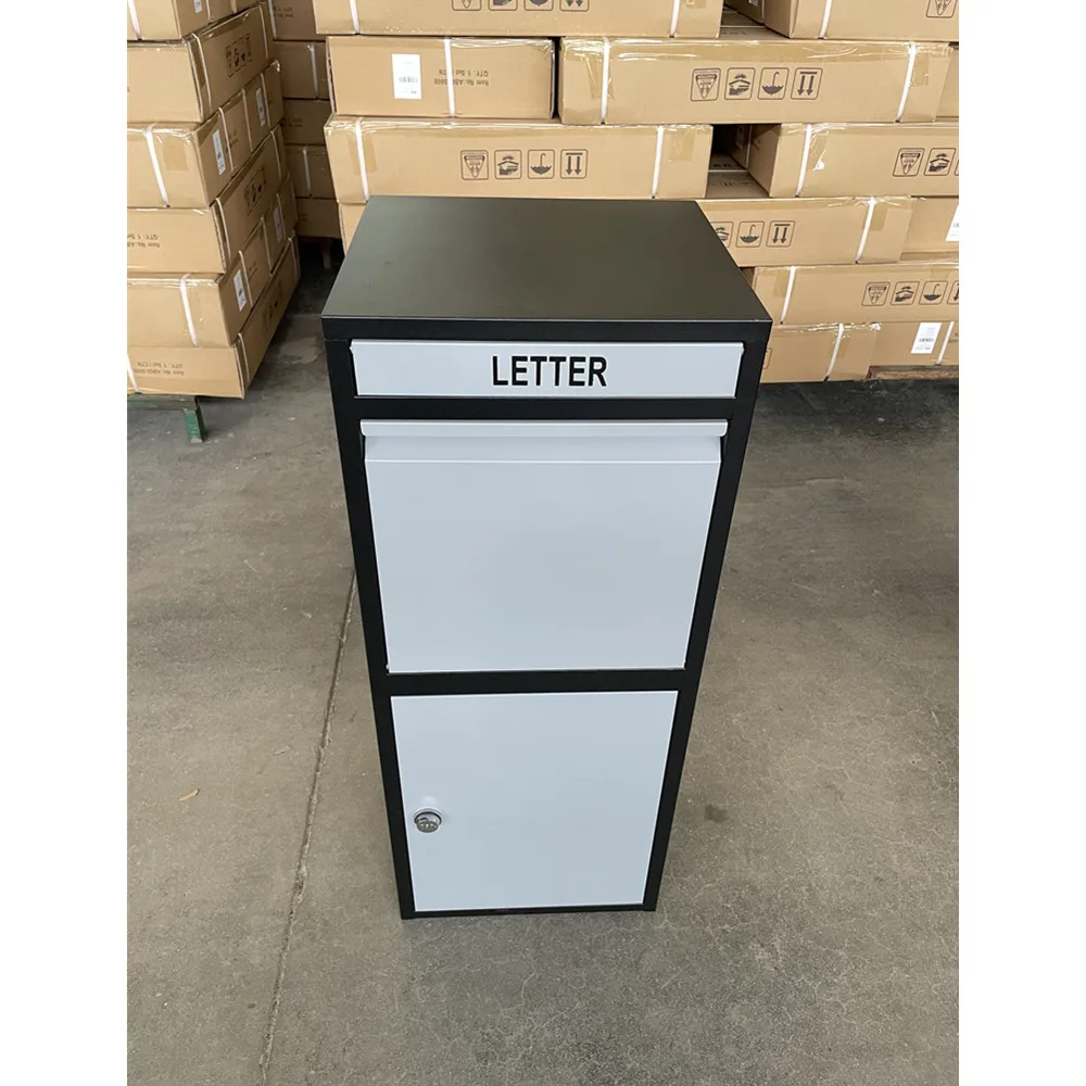 Outdoor Water Resistant Big parcel box Safe Lockable Delivery Box With Combination Lock